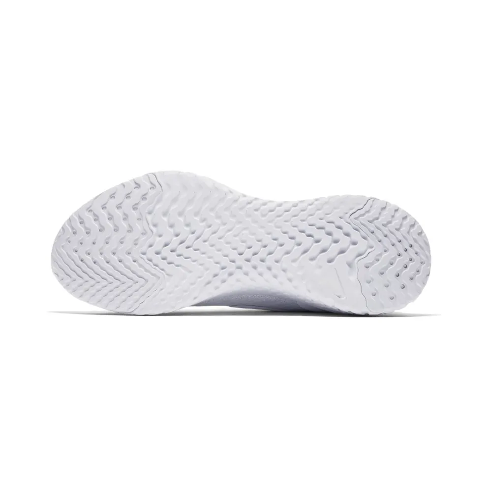 Nike Epic React Flyknit True White (W) True White/White-Pure Platinum (AQ0070-102)