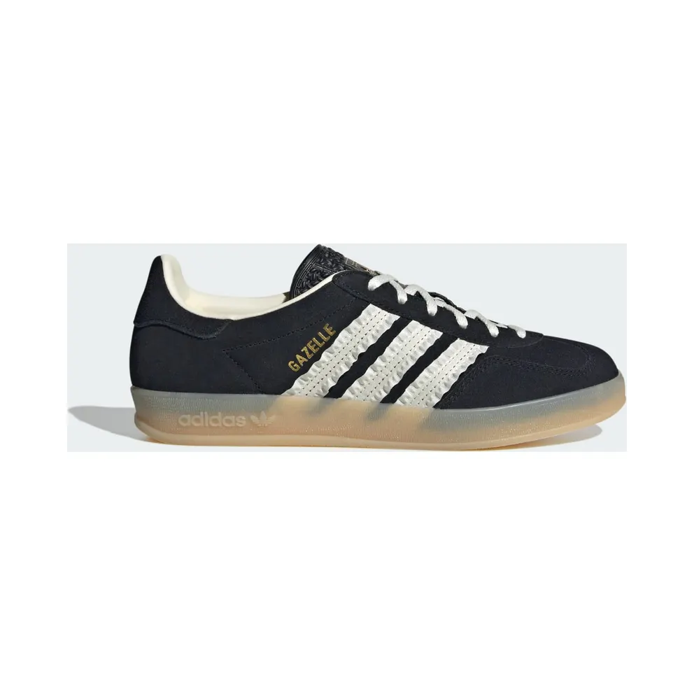 Adidas Gazelle Indoor Core Black / Cream White / Gum (JS1412)