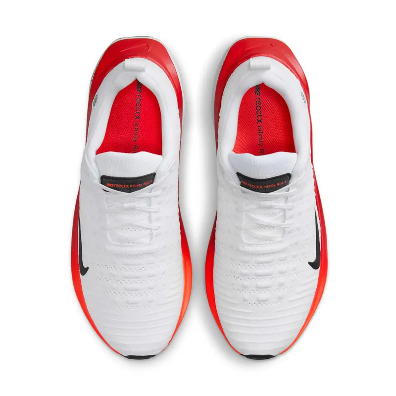 Nike ReactX Infinity Run 4 White Bright Crimson Black (DR2665-104)