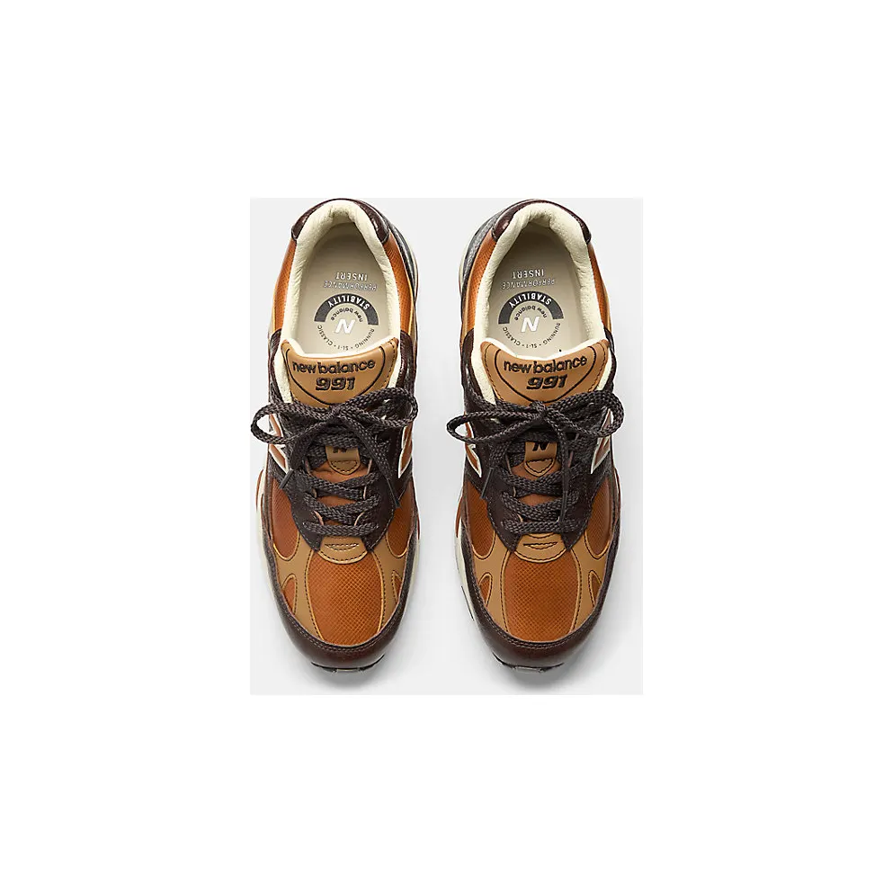 New Balance Made in UK 991v1 “Chocolate Plum Caramel Café” (M991LB1)