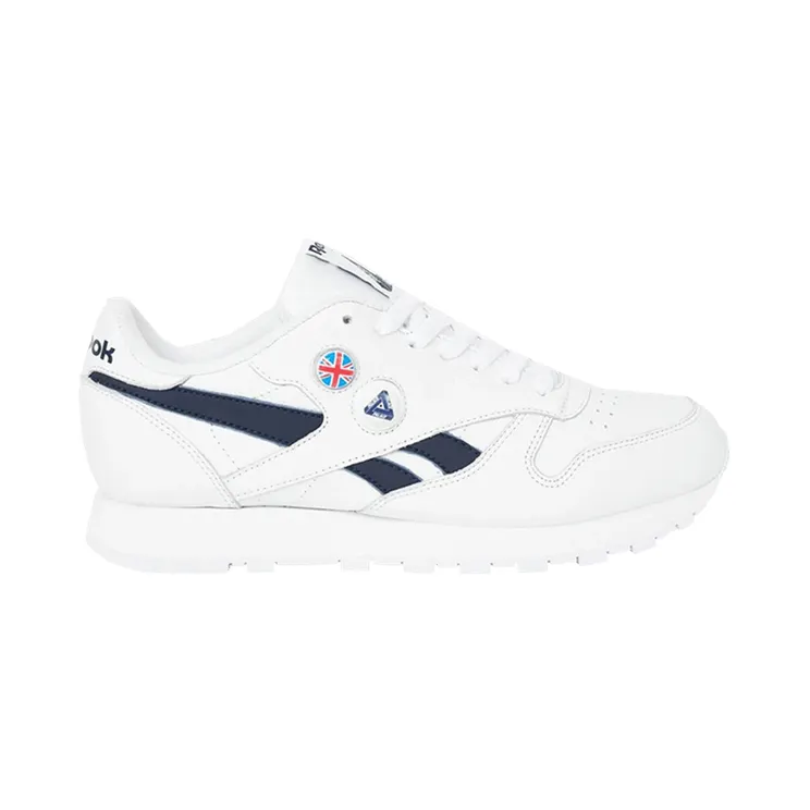 Reebok Classic Leather Pump Palace White PUMP WHITE/VECTOR NAVY/VECTOR BLUE (Other Brands Reebok)