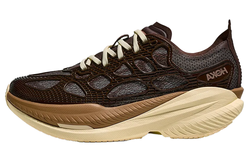Hoka Mach X Caged “Brown / Beige” (1168932-WNTM)