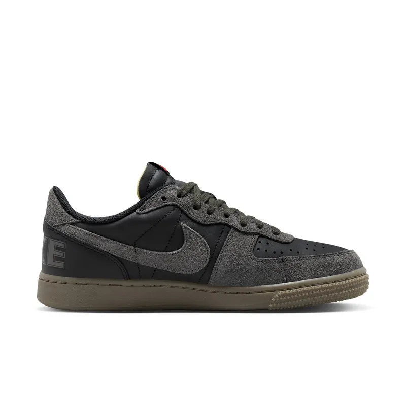 Nike Terminator Low Black/Gum Dark Brown/Team Orange/Medium Ash (FV0396-001)