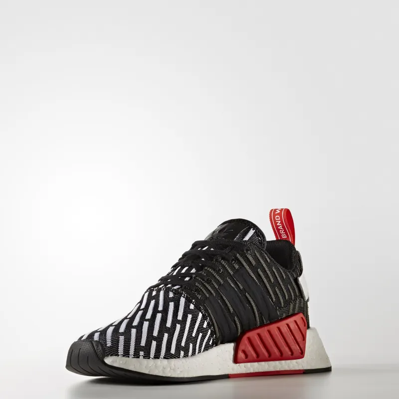adidas NMD R2 Black White Core Black/Footwear White (BB2951)
