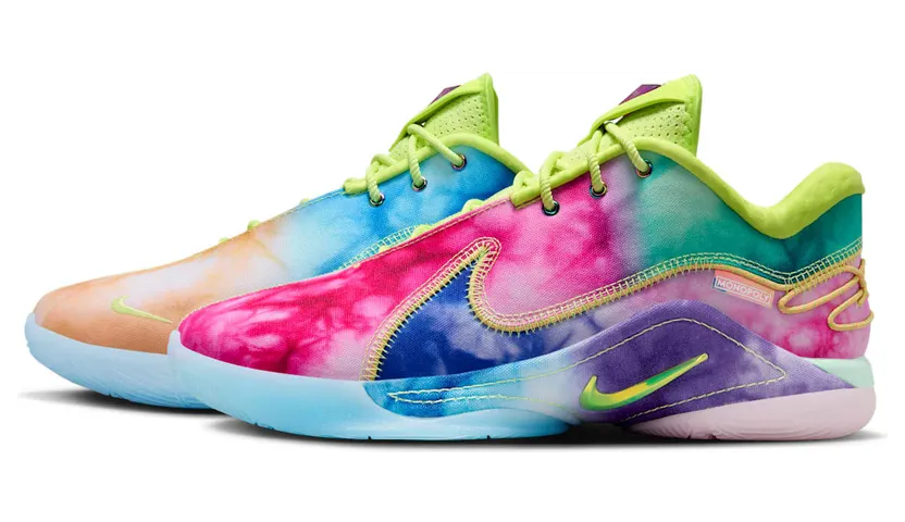 Nike LeBron 22 “What the Monopoly Tie-Dye (Translucent Outsole)” (HV8080-300)