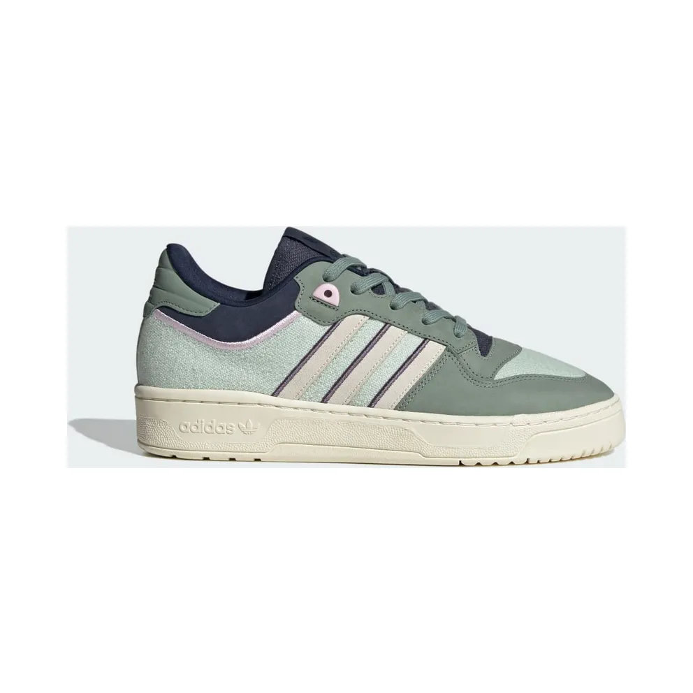 adidas Rivalry Low 86 Basketball Shoes Linen Green / Cream White / Silver Green (IG3040)