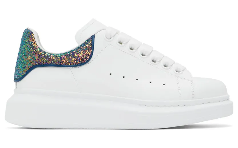 Alexander McQueen White Oversized Sneakers (558945WICG5)