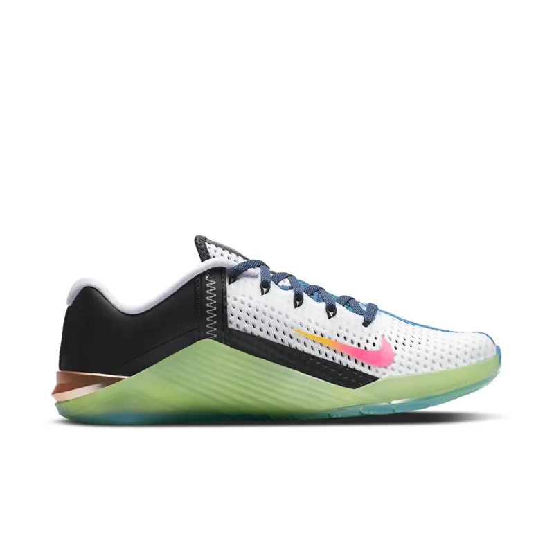 Nike Metcon 6 X What The (W) Volt/Hyper Punch-Game Royal-Black (CK9389-706)
