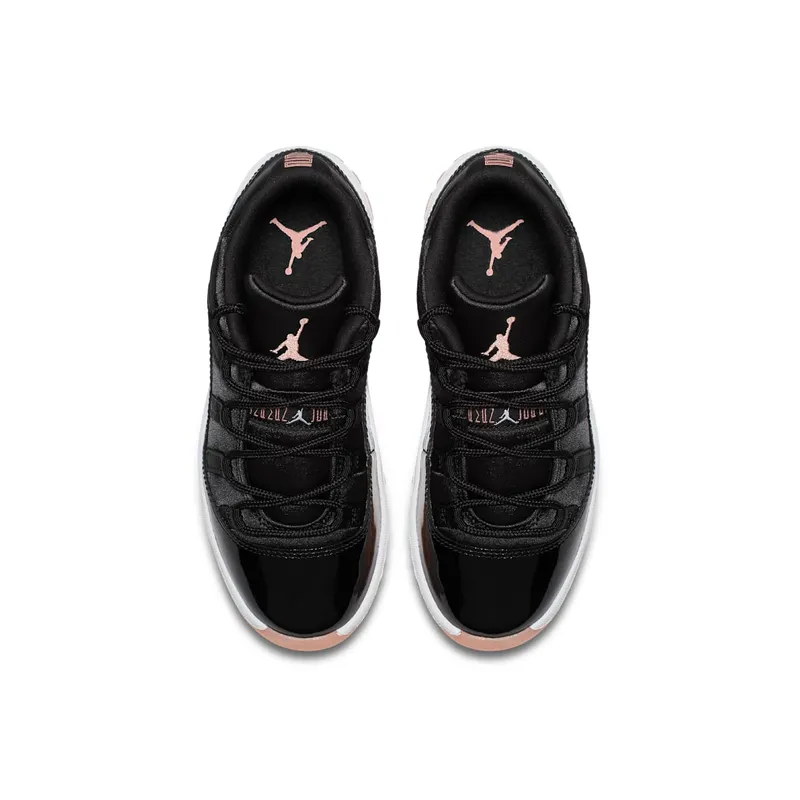 Jordan 11 Retro Low Bleached Coral (PS) Black/White-Bleached Coral (580522-013)