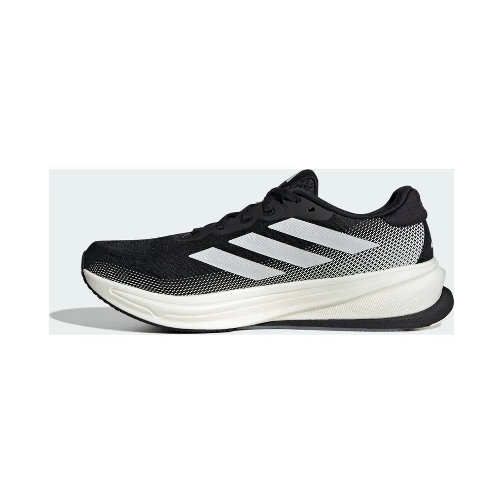 Adidas Supernova Rise 2 Running Shoes Wide Core Black / Zero Metalic / Crystal White (IG2168)