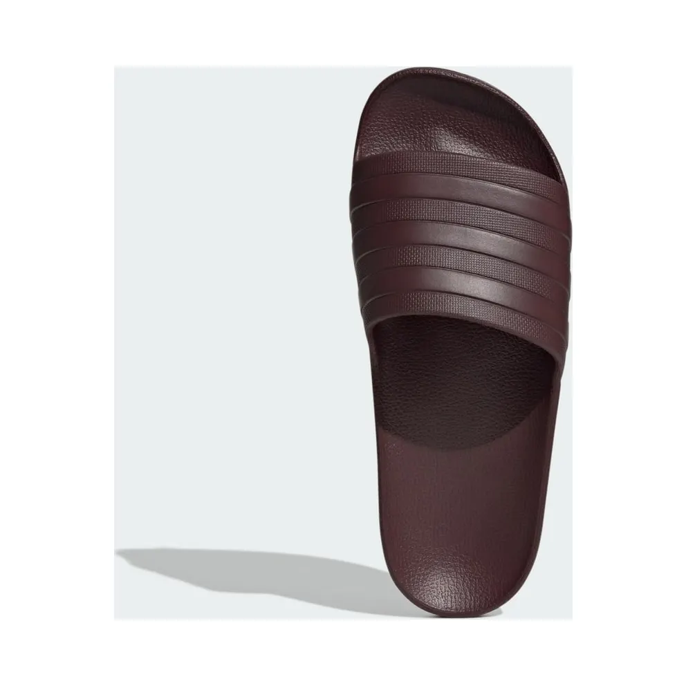 adidas Adilette Aqua Slides “Aurora Ruby / Aurora Ruby / Aurora Ruby” (JI2235)