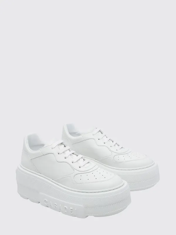 Casadei Leather Platform White (2X115B0701SALEN9999)