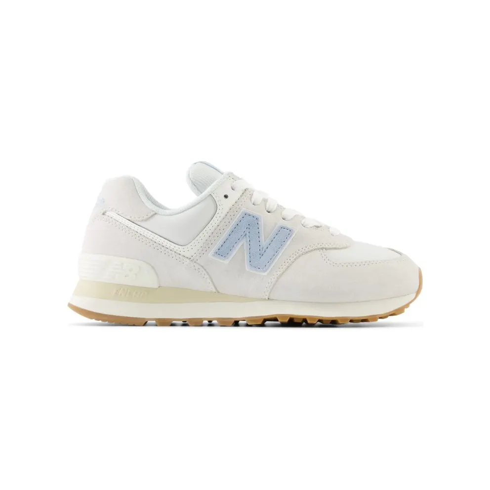 New Balance 574 Beige Ecru Blue Angora (WL574QA2)