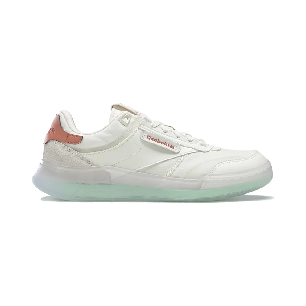 Reebok Club C Legacy Shoes Chalk / Neon Mint / Baked Earth