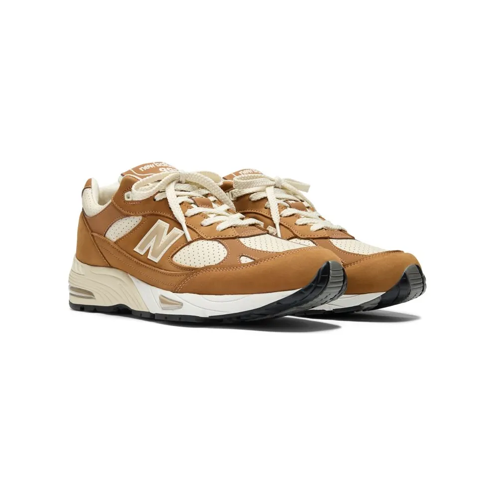 New Balance 991v1 MiUK Chipmunk Birch (W991TW1)