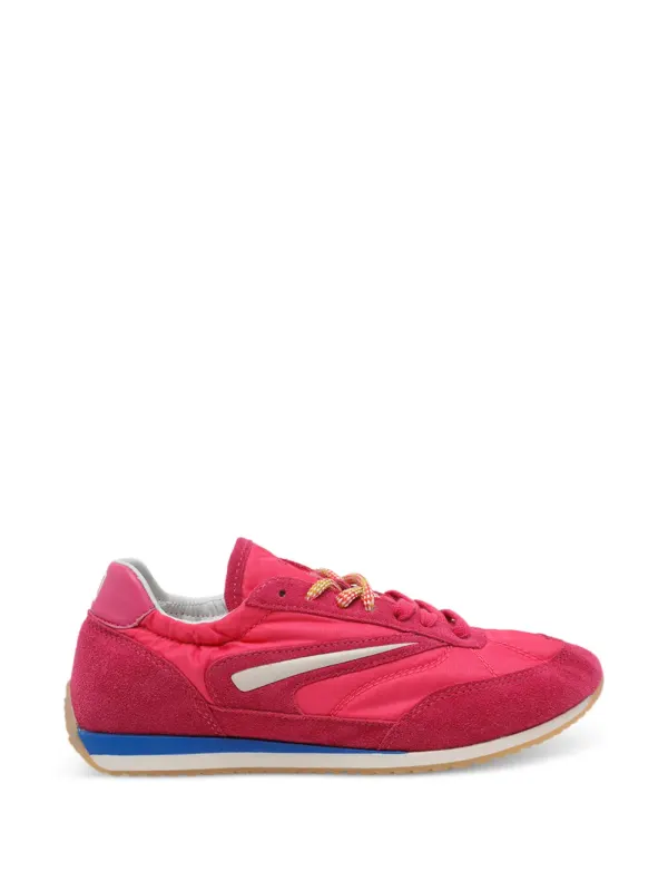 D.A.T.E. Suède sneakers with ronde neus – Pink (W441ABCOFX)