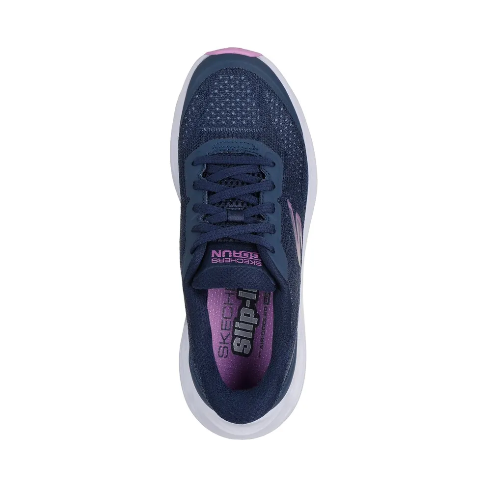 Skechers Slip-ins: Max Cushioning Glide-Step – Hartford Sneaker Marine/Purper