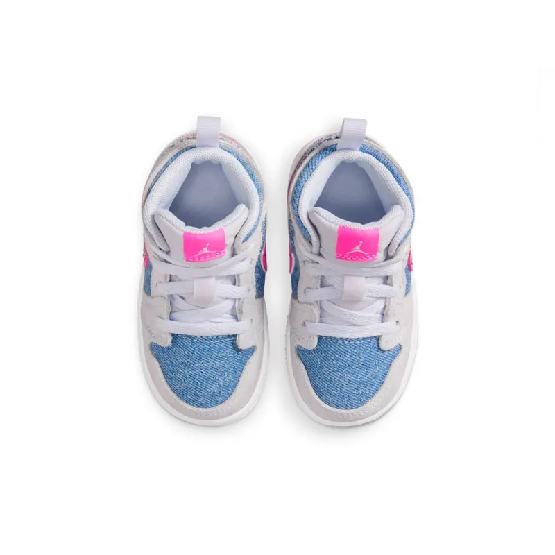 Jordan 1 Mid SE Denim Sequin (HQ2000-400)