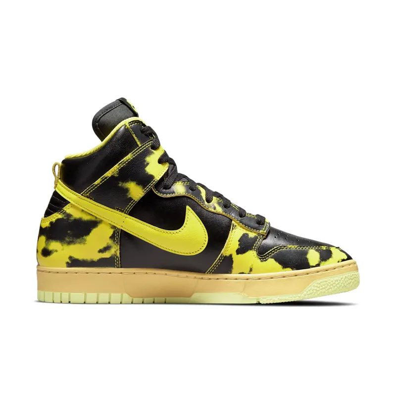 Nike Dunk High 1985 Yellow Acid Wash (DD9404-001)
