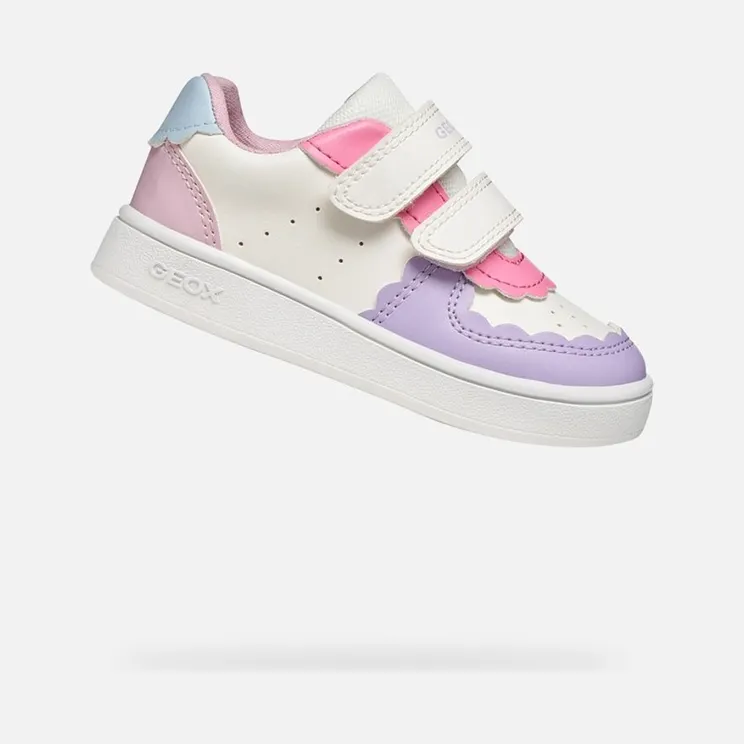 Geox Eclyper “White / Light Purple” (B555MA000BCC1R8S)