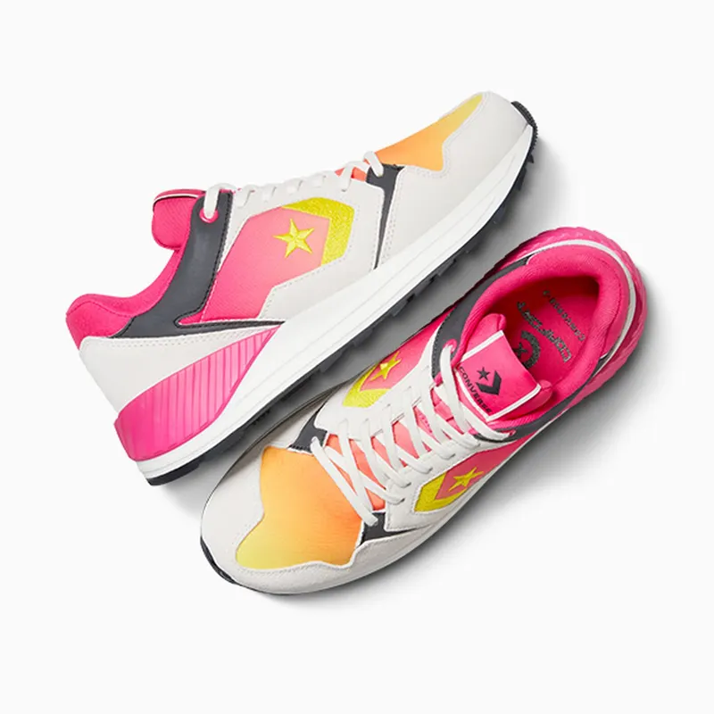 Converse Wave Trainer “Vintage White / Chaos Fuchsia” (A15044C)