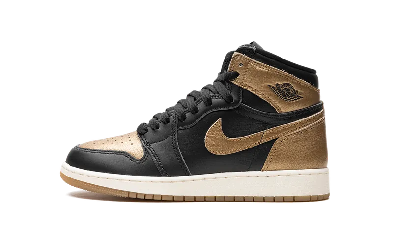 Air Jordan 1 GS “Black Metallic Gold” (FD1437-071)