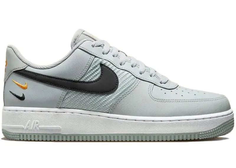 Nike Air Force 1 Low ’07 Double Mini Swoosh Wolf Grey (FD0666-002)