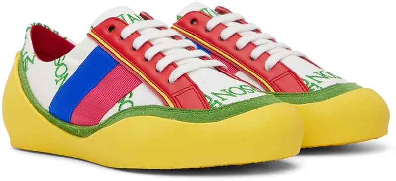 JW Anderson Multicolor Bubble Low 100 WHITE (ANW39004A 16180)