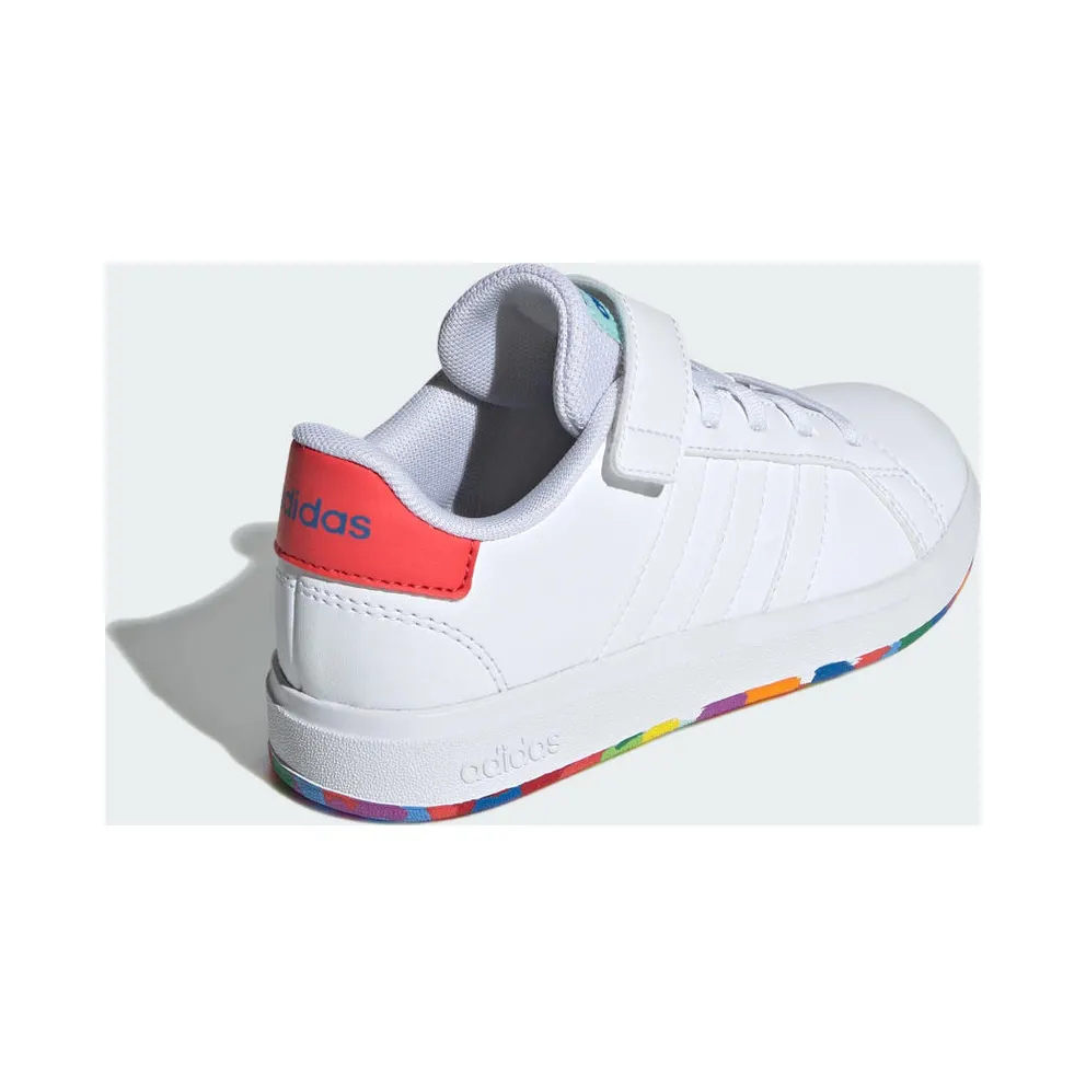 Adidas Grand Court 2.0 Kids Cloud White / Cloud White / Bright Red (ID0737)