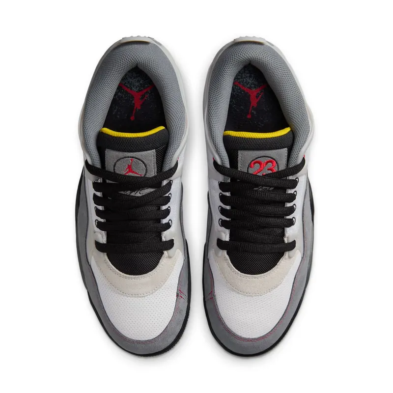 Jordan 4 RM Premium “White Black Smoke Grey Fire Red” (IB8052-100)