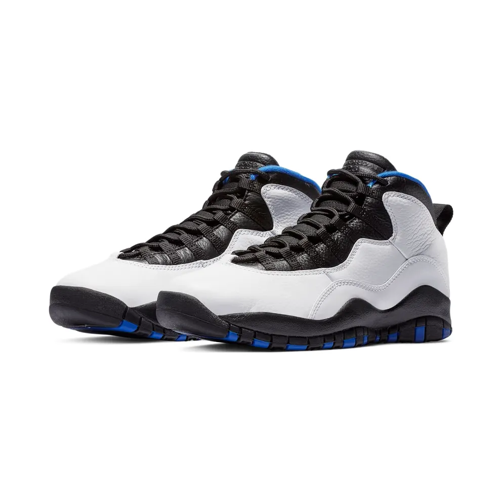 Jordan 10 Retro Orlando White/Black-Royal-Metallic Silver (310805-108)