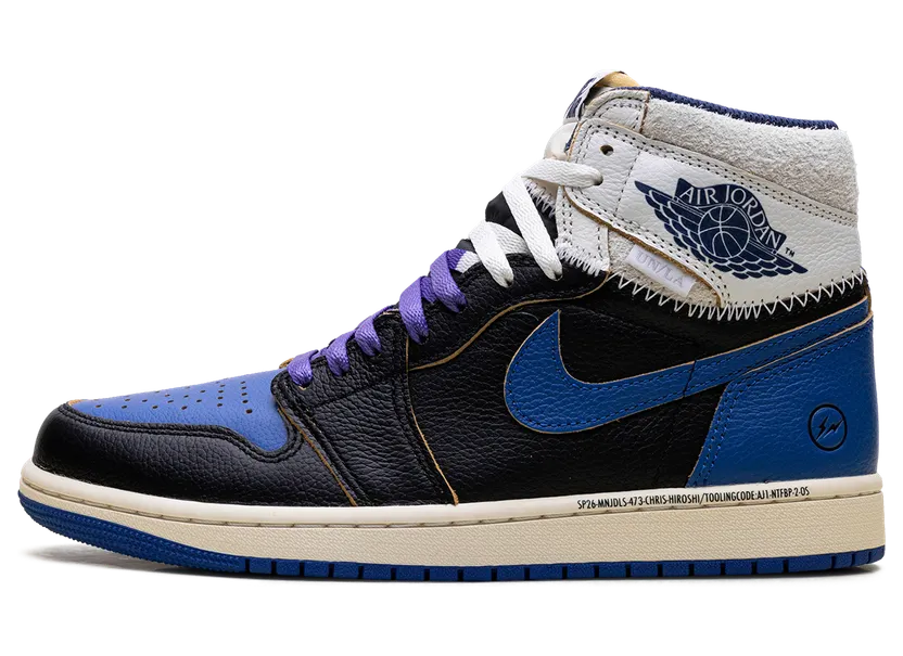 Air Jordan 1 “Fragment Design – Union LA – Royal” (IO7847-001)