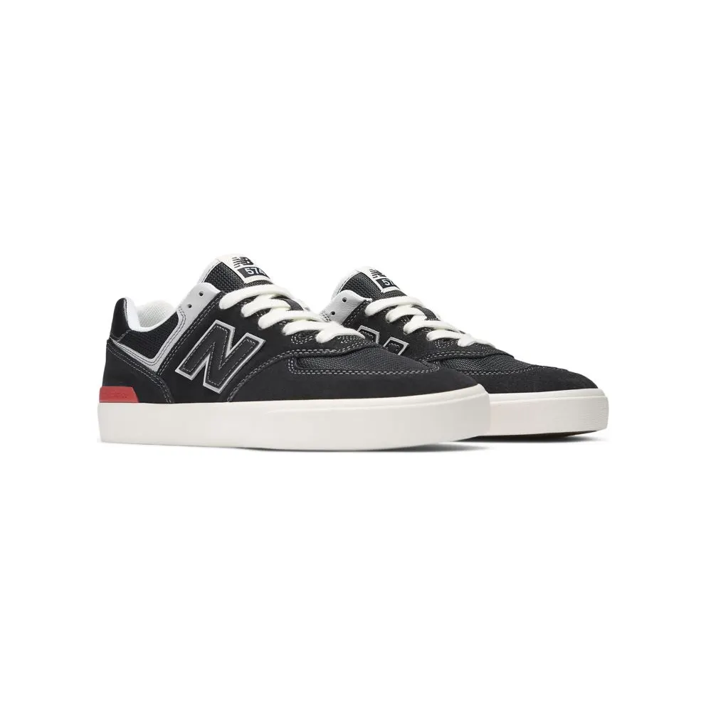 New Balance Numeric 574 Vulc Black White (NM574VYW)