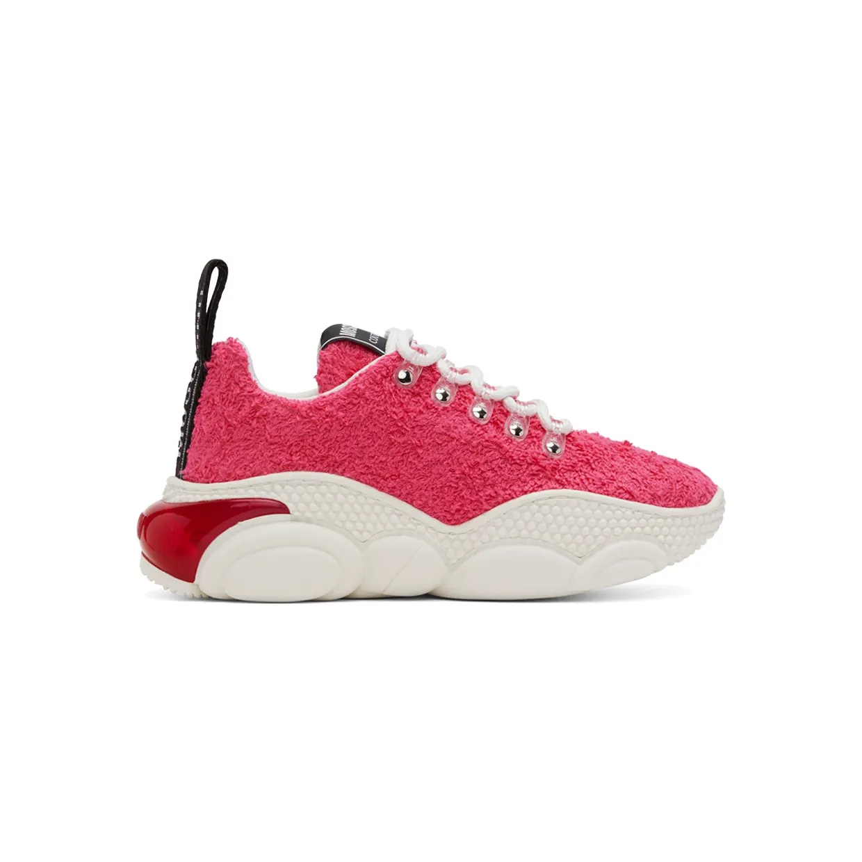 Moschino Pink Teddy Sneakers (MA15553G1E M90 604)