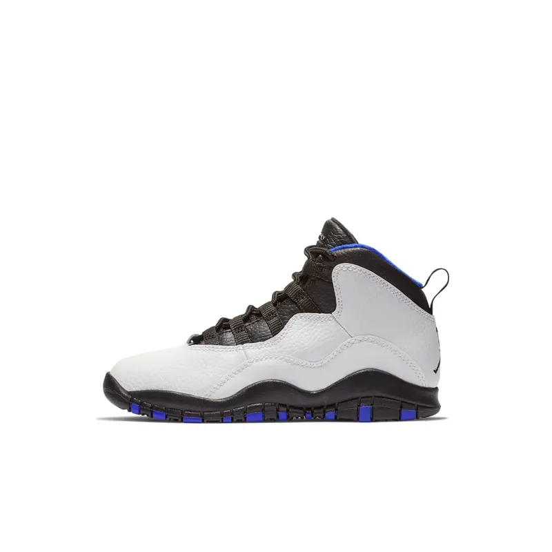 Jordan 10 Retro Orlando (PS) White/Black-Royal-Metallic Silver (310807-108)
