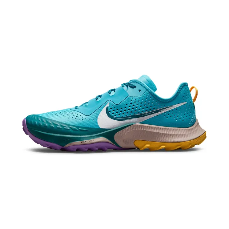 Nike Air Zoom Terra Kiger 7 “Turquoise Blue / Mystic Teal / University Gold / White” (CW6062-400)