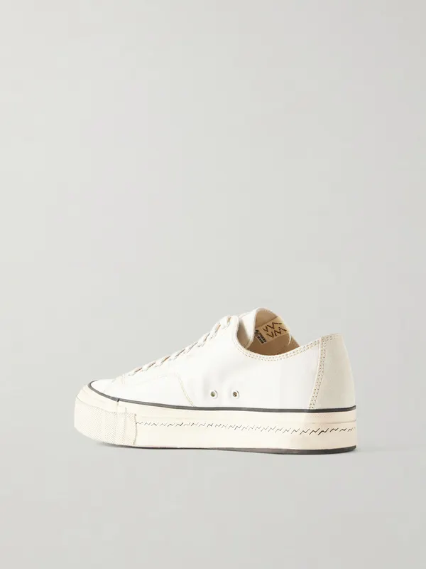 Visvim Skagway Canvas Sneakers Off-white (126101001003) (4)