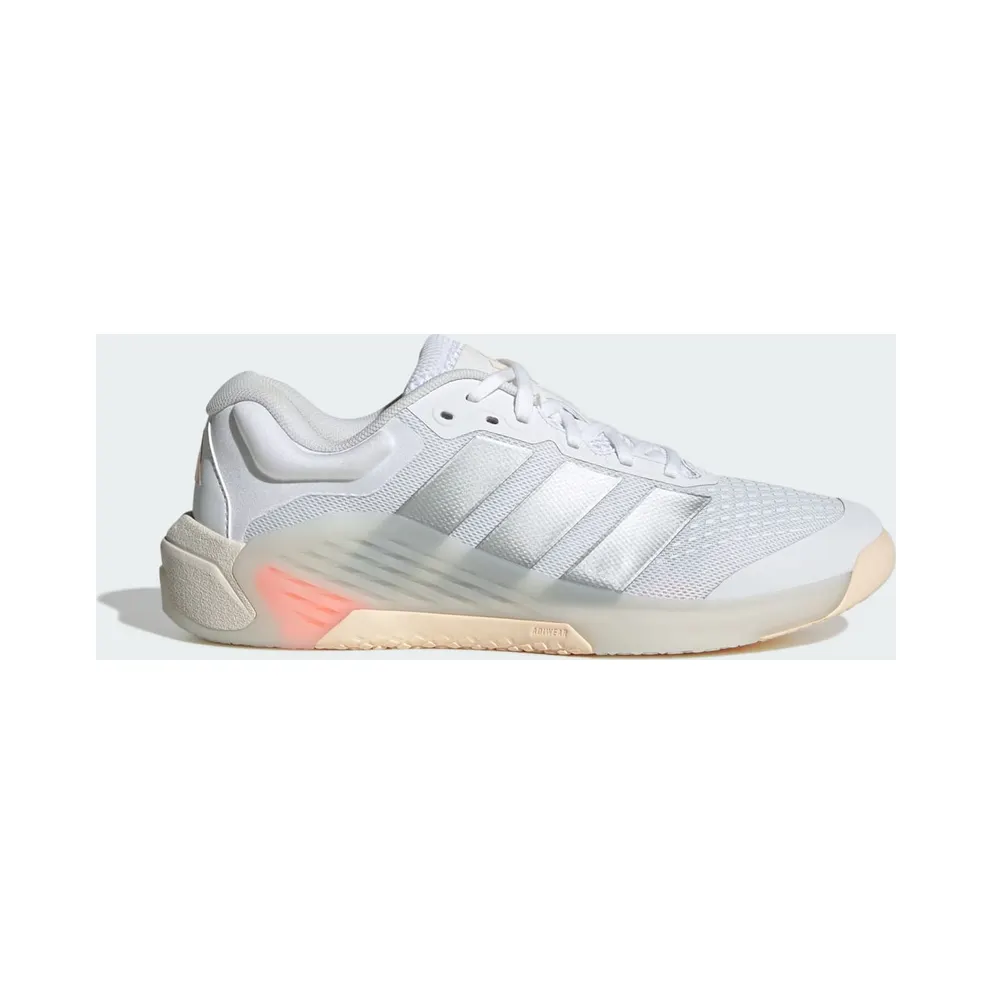 Adidas Dropset 4 Power Training Cloud White / Silver Metallic / Lucid Orange (JR4666)