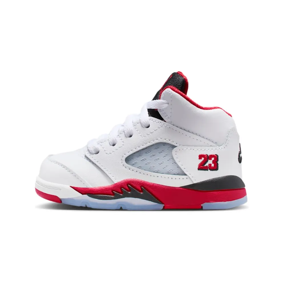 Air Jordan 5 TD “Fire Red – Black Tongue (2025)” (HQ7981-101)