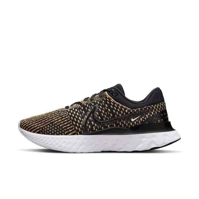 Nike React Infinity Run Flyknit 3 for Men (straat) Black (DH5392-002)