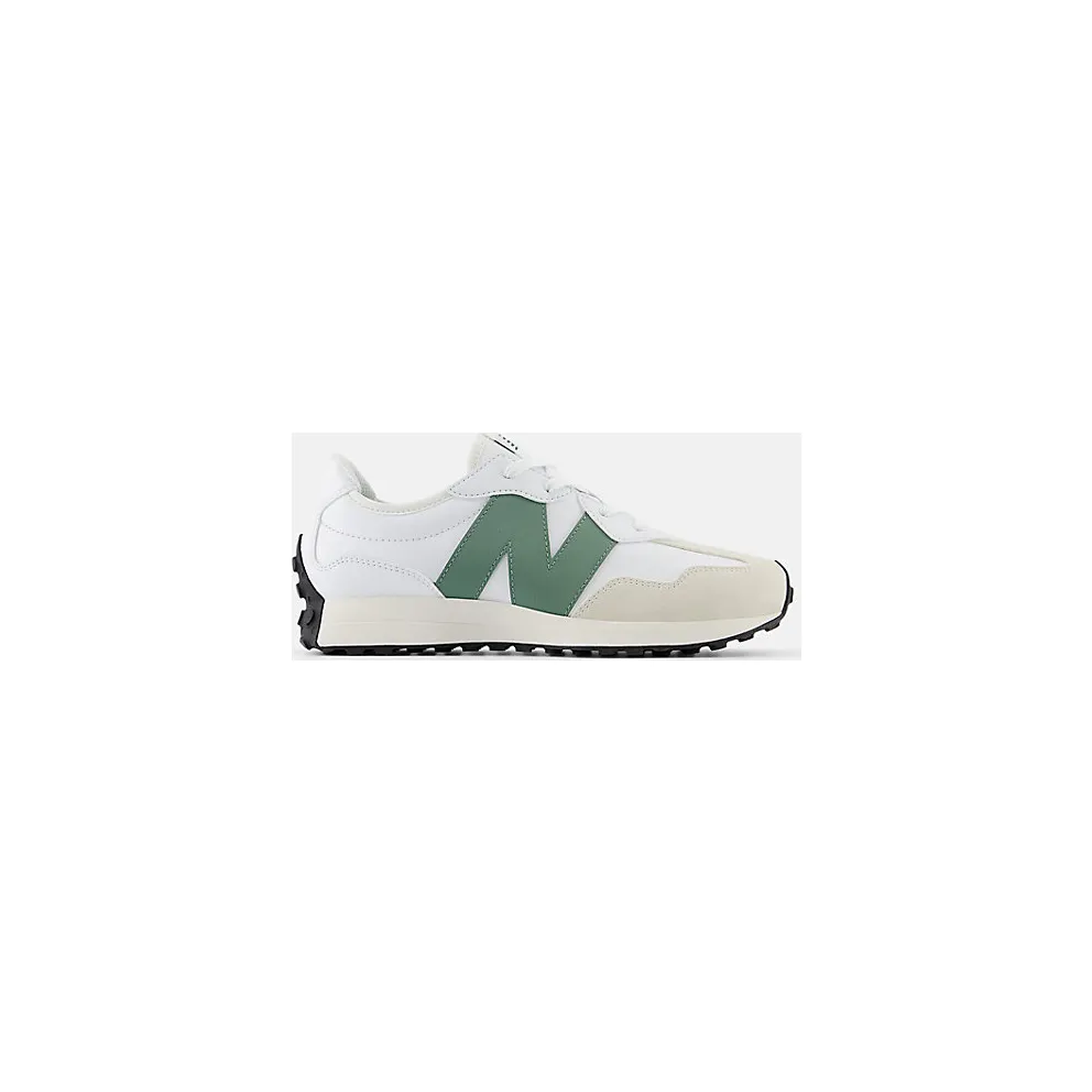 New Balance 327 White Dark Juniper (GS327SJ)