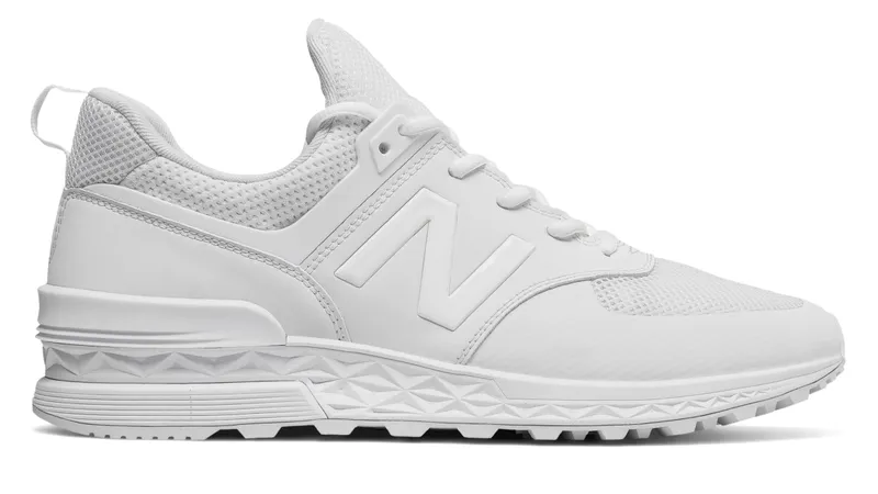 New Balance 574 Sport White White (MS574SWT)