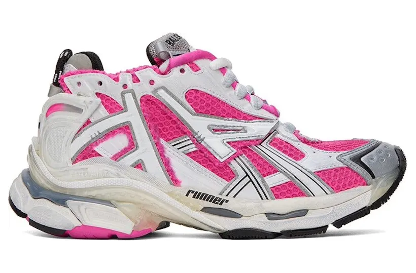 Balenciaga Runner White Fluo Pink (677402 W3RBN 9155)