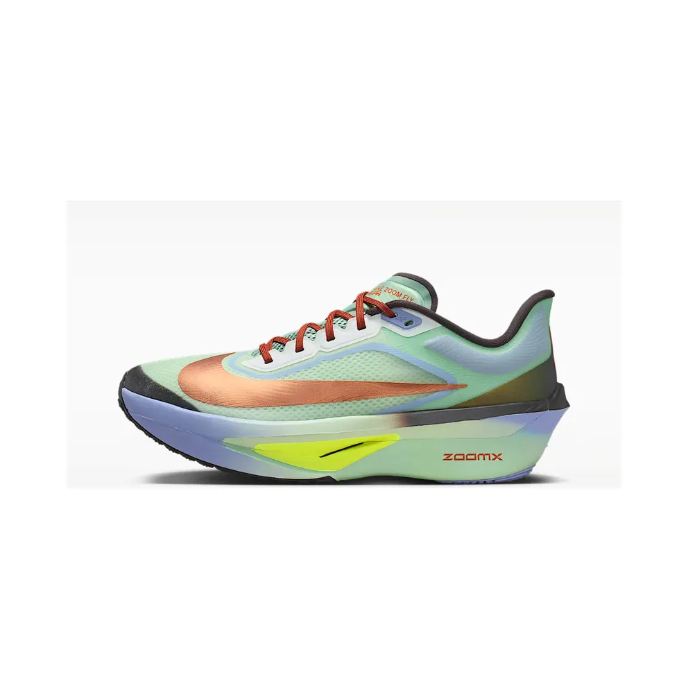 Nike Zoom Fly 6 Road-Racing “Steam / Frosted Spruce / Purple Fade / Rugged Orange” (IW1246-099)
