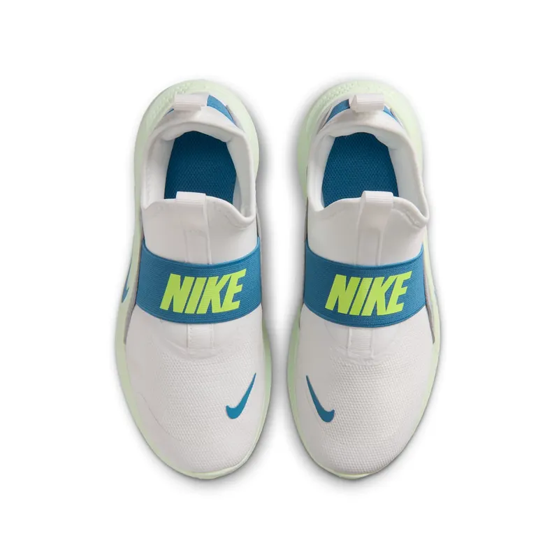 Nike Flex Runner 4 White Grey Volt Tint Dutch Blue (IF2893-103)