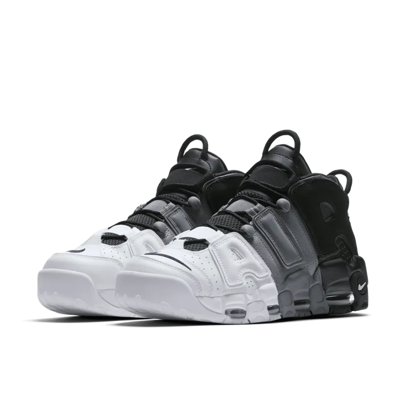 Nike Air More Uptempo Tri-Color Black/Black-Cool Grey-White (921948-002)