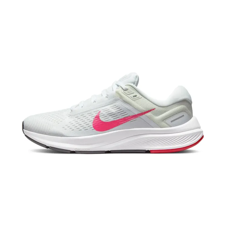 Nike Air Zoom Structure 24 “White / Mystic Hibiscus / Pink Prime” (DA8570-103)