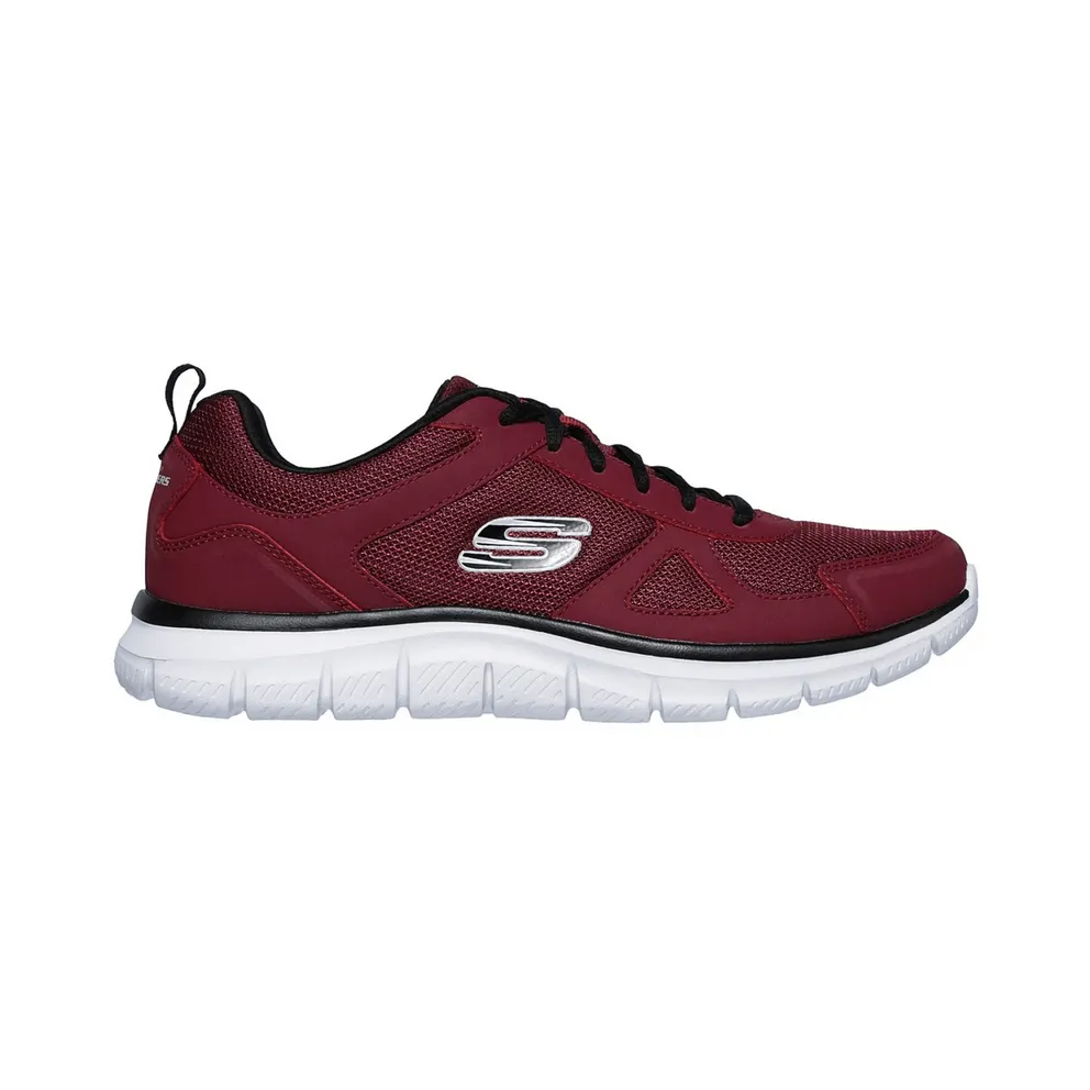 Skechers Track rood (52631BUBK)