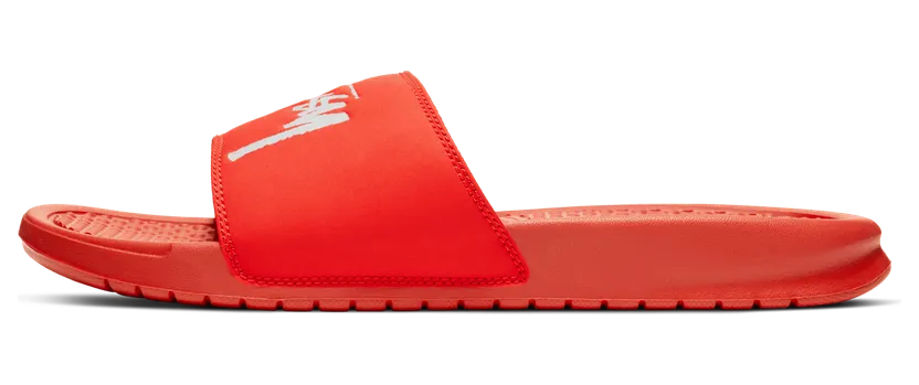 Nike Benassi Stussy Habanero Red (2020) (CW2787-600)
