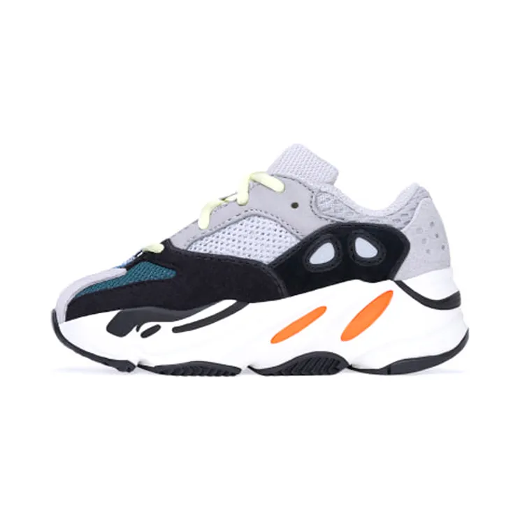 Adidas Yeezy Boost 700 Infant ‘Wave Runner’ Solid Grey/Chalk White/Core Black (FU8961)